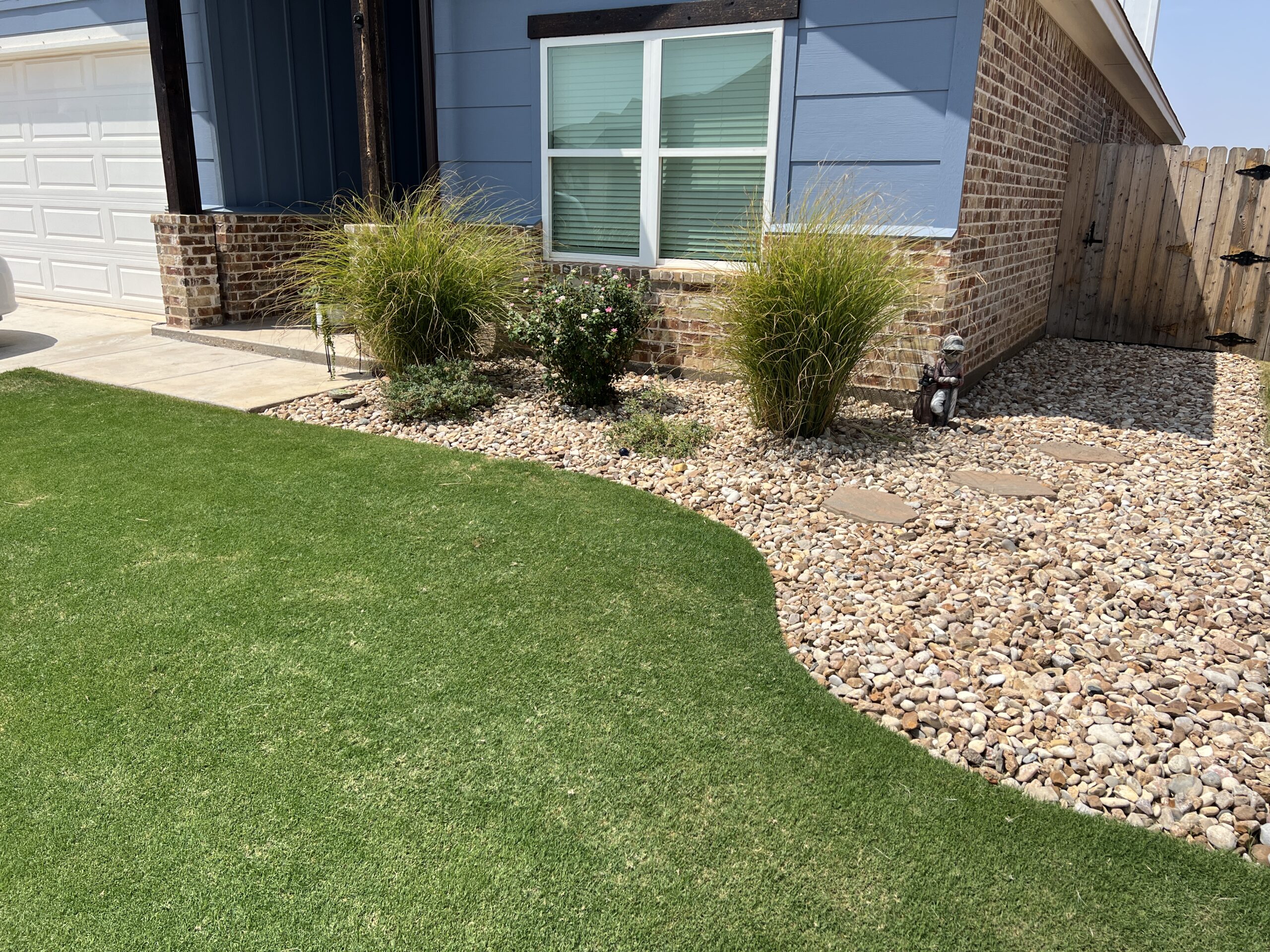 Rock Garden Antilley West Elm Creek Lawn Care Abilene TX